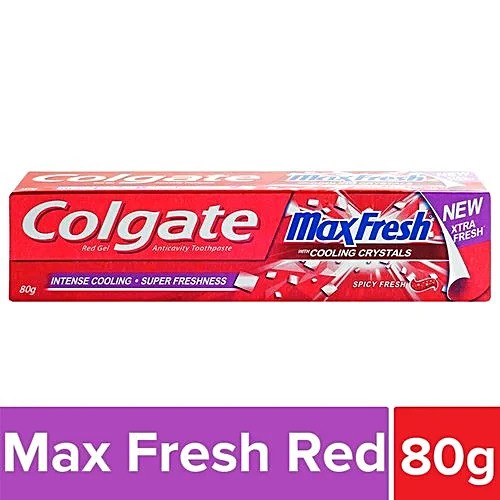 Colgate MaxFresh Red Gel Toothpaste 80g